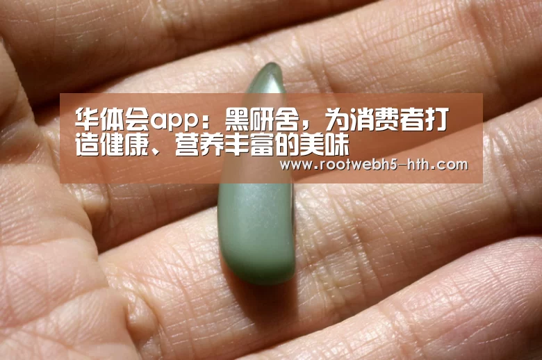 华体会app:黑研舍,为消费者打造健康、营养丰富的美味(图3) 华体会app